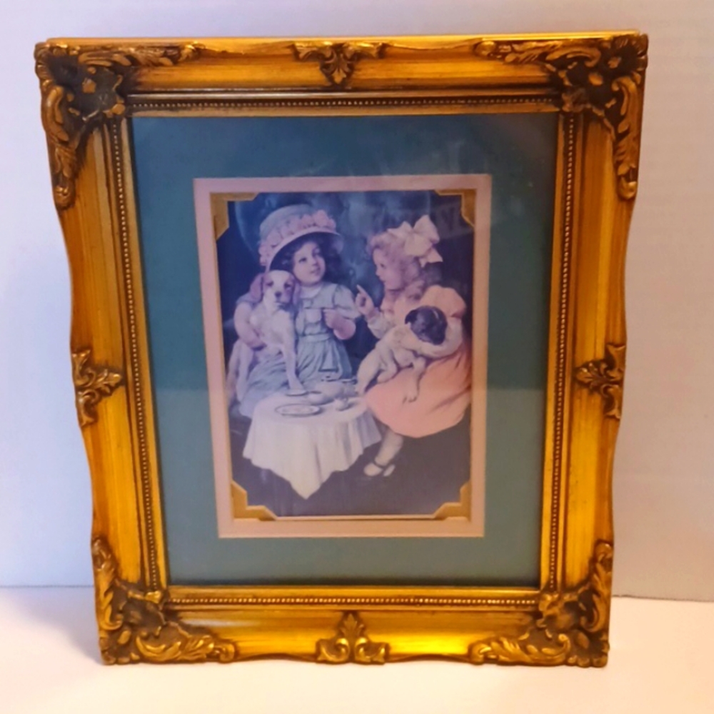 Framed Picture Tea Time